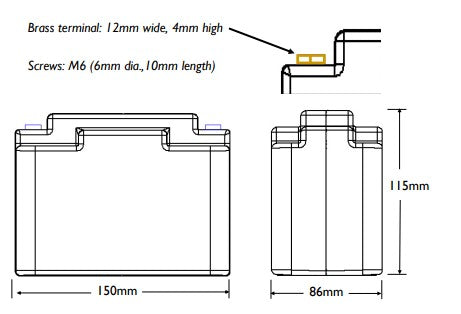 EarthX ETX680C – Ultra-Lightweight High-Performance LiFePO4 Battery